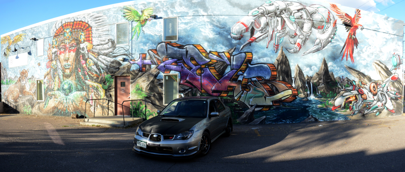 Illustration for article titled Downtown Denver Mural Drive (with bonus homeless)